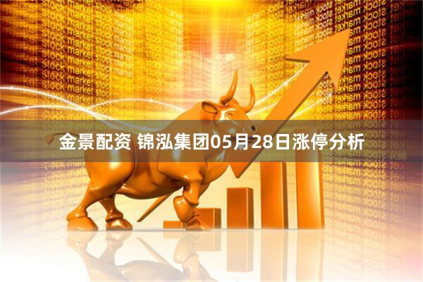 金景配资 锦泓集团05月28日涨停分析